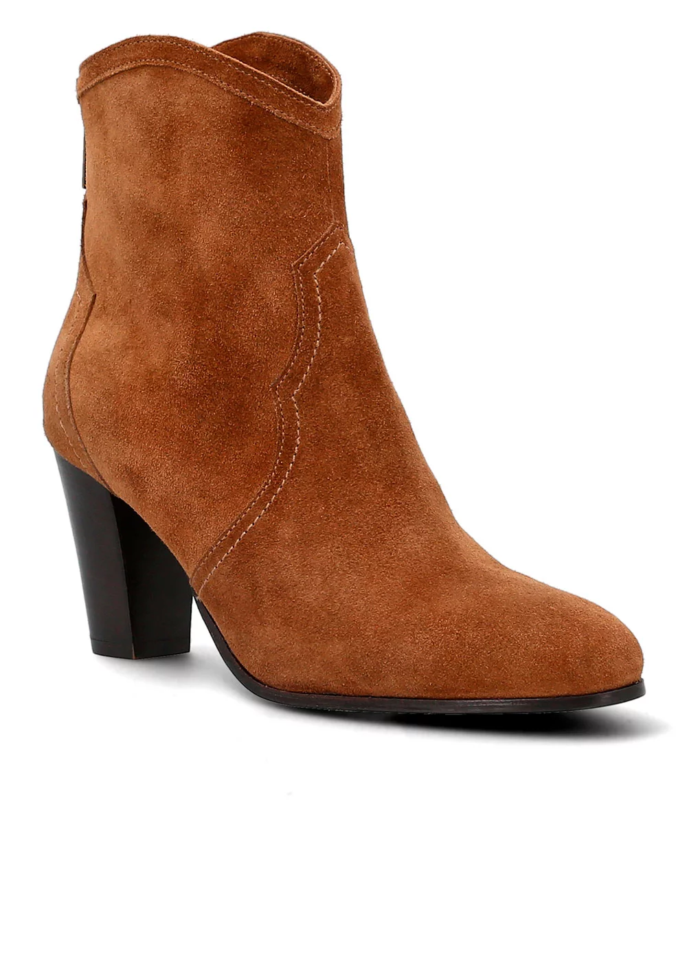 BOOT SWAN VELOURS CAMEL
