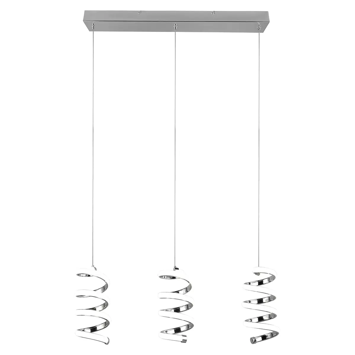 LED-Pendelleuchte Laola Silber