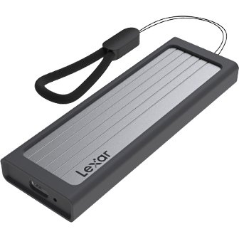 Lexar E6 Enceinte ssd Argent M.2