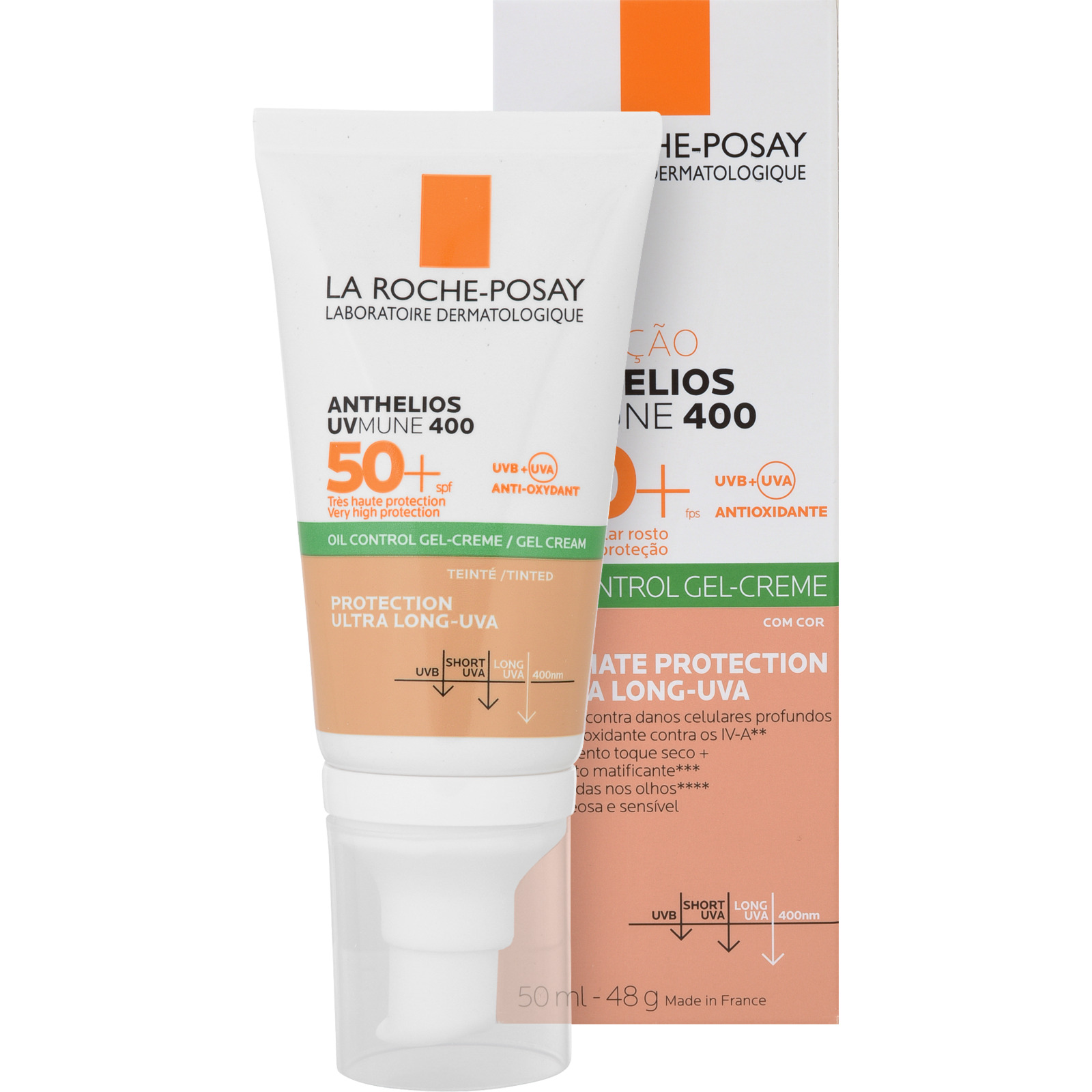 La Roche-Posay Sonnengel Anthelios UV Mune 400 Oil Control SPF 50+ 50 ml