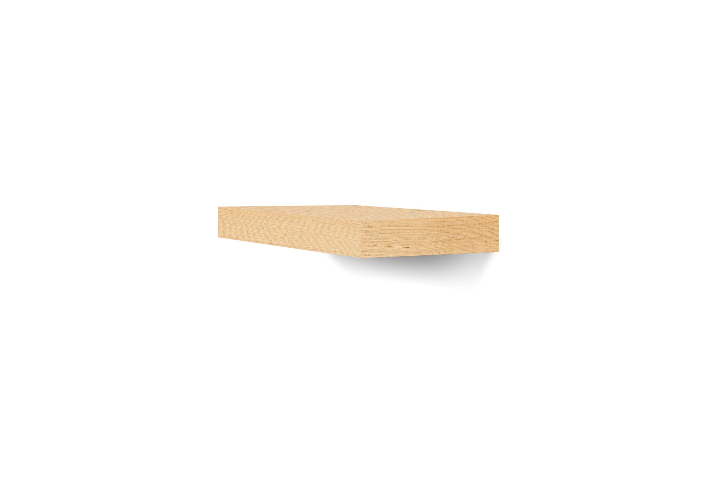 DONAU Wandtablar - Eiche / B: 40.0 cm x T: 22.0 cm x H: 5.0 cm