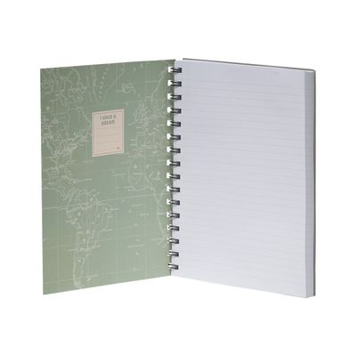 Legami - Carnet de notes spiralé A5 - travel