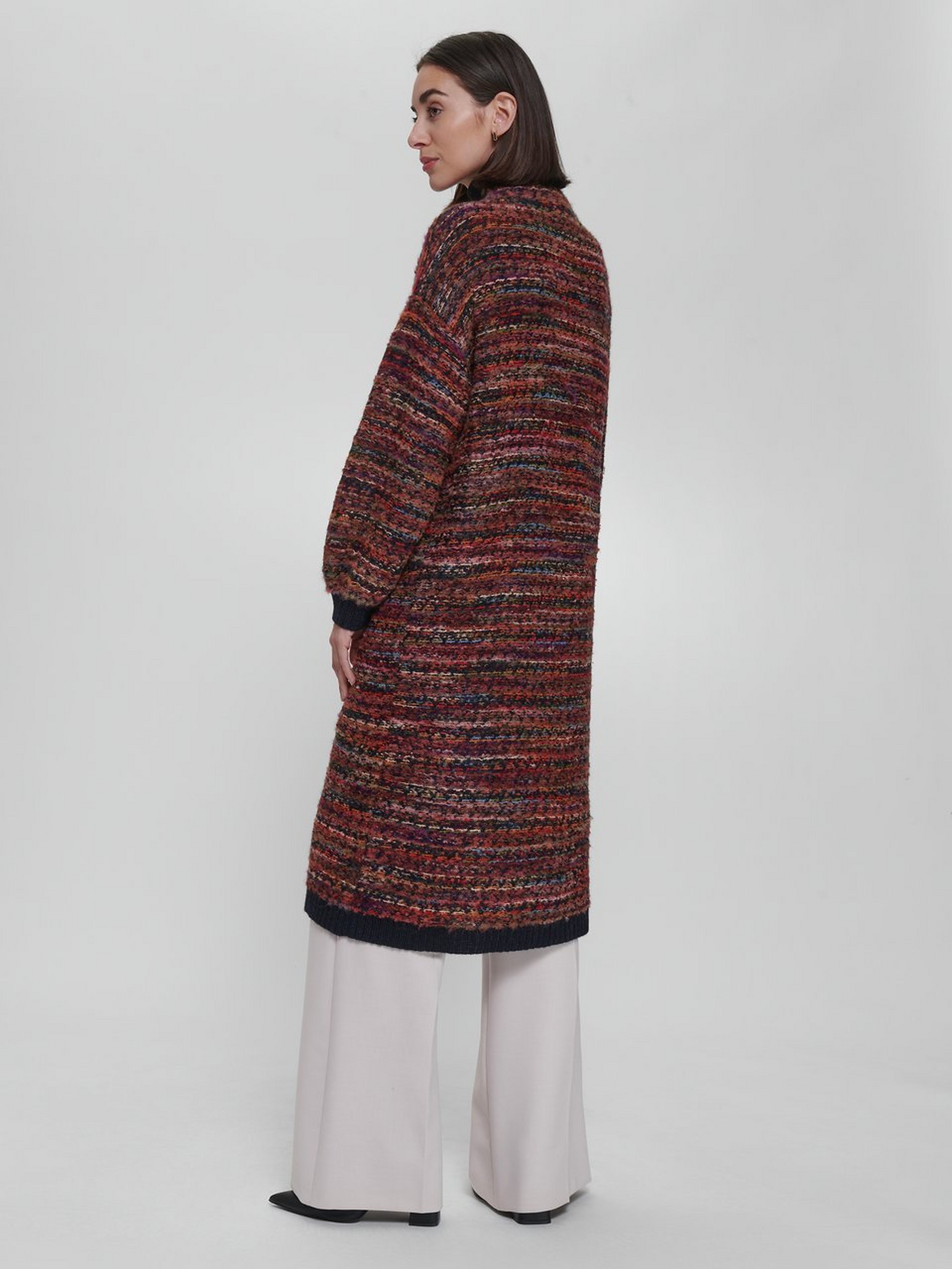 Wende-Strickmantel