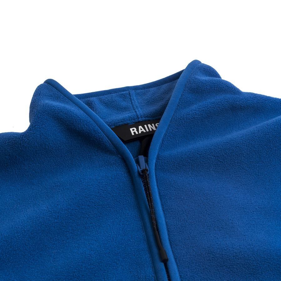 Rains Veste Fleece Pullover - Bleu