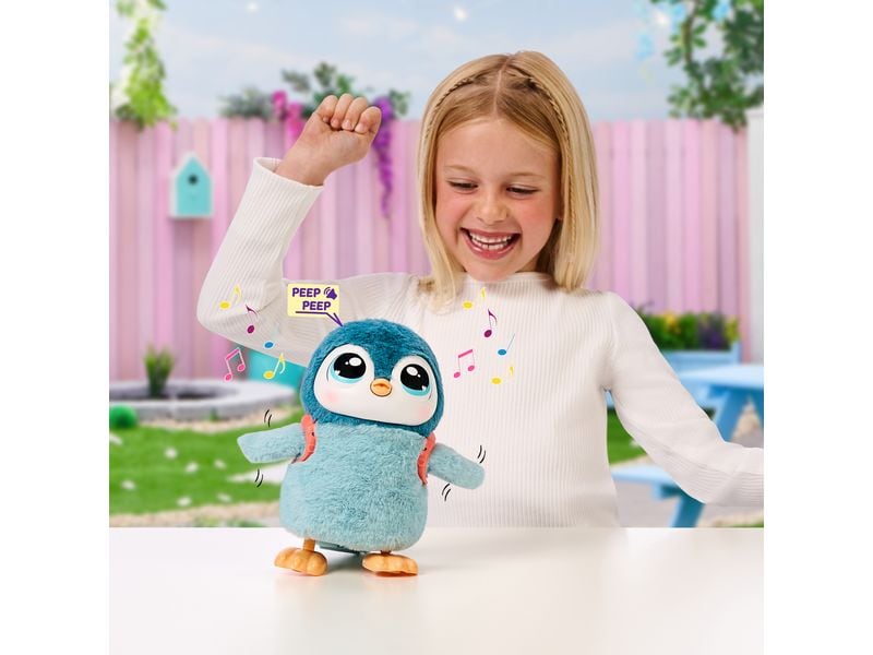 moose Plüsch Walking Penguin Little Live Pets 23 cm Interaktiver Plüsch-Pinguin