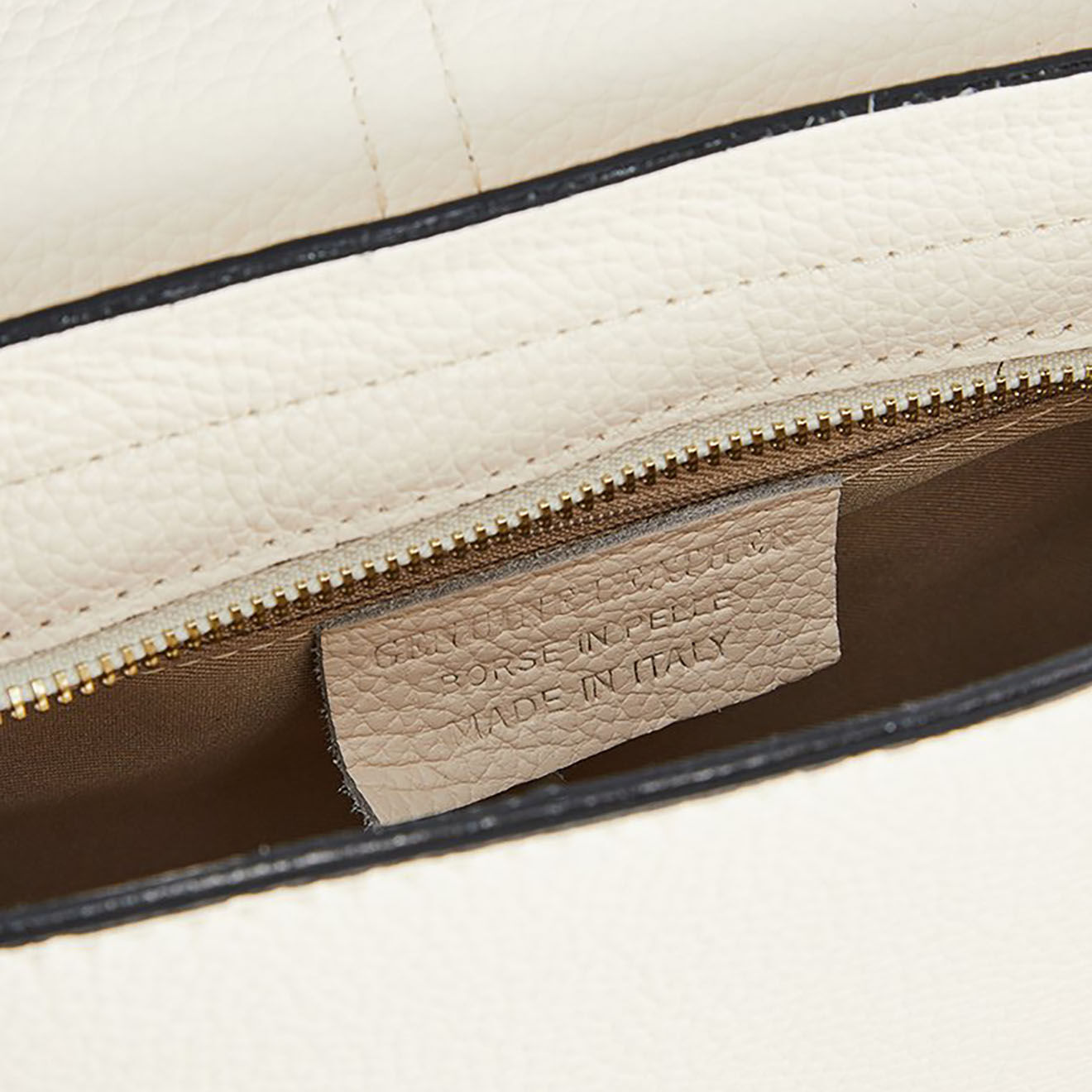 Christian Laurier Sac bandoulière en Cuir Chloé blanc cassé - 24.5x19x8 cm