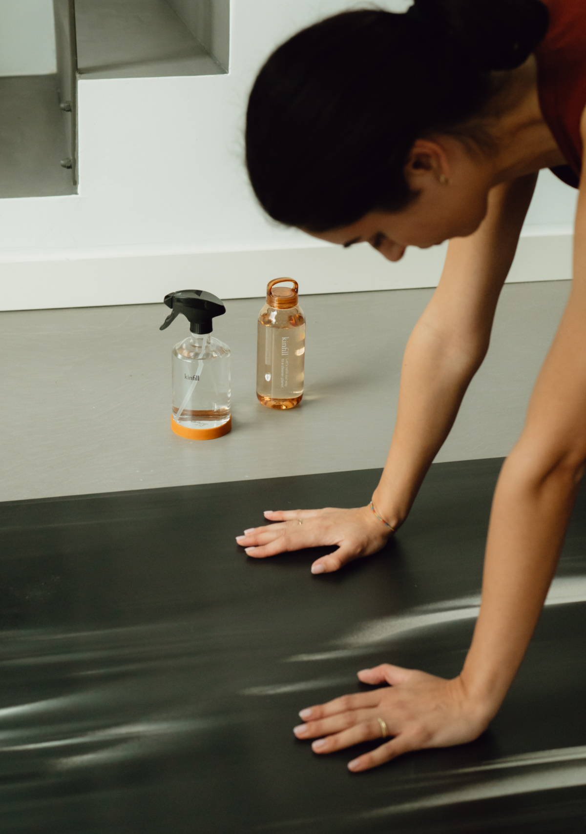 kinfill Yogamatten-Reiniger Tangerine