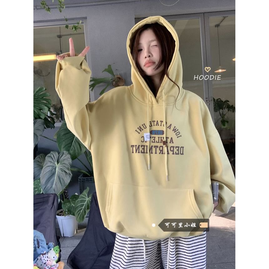 Miss Kekeli - Oversized hoodie met tekstvakdetail