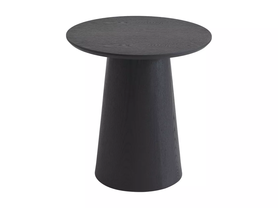 Tables basses gigognes placage chêne - Noir - PIARI