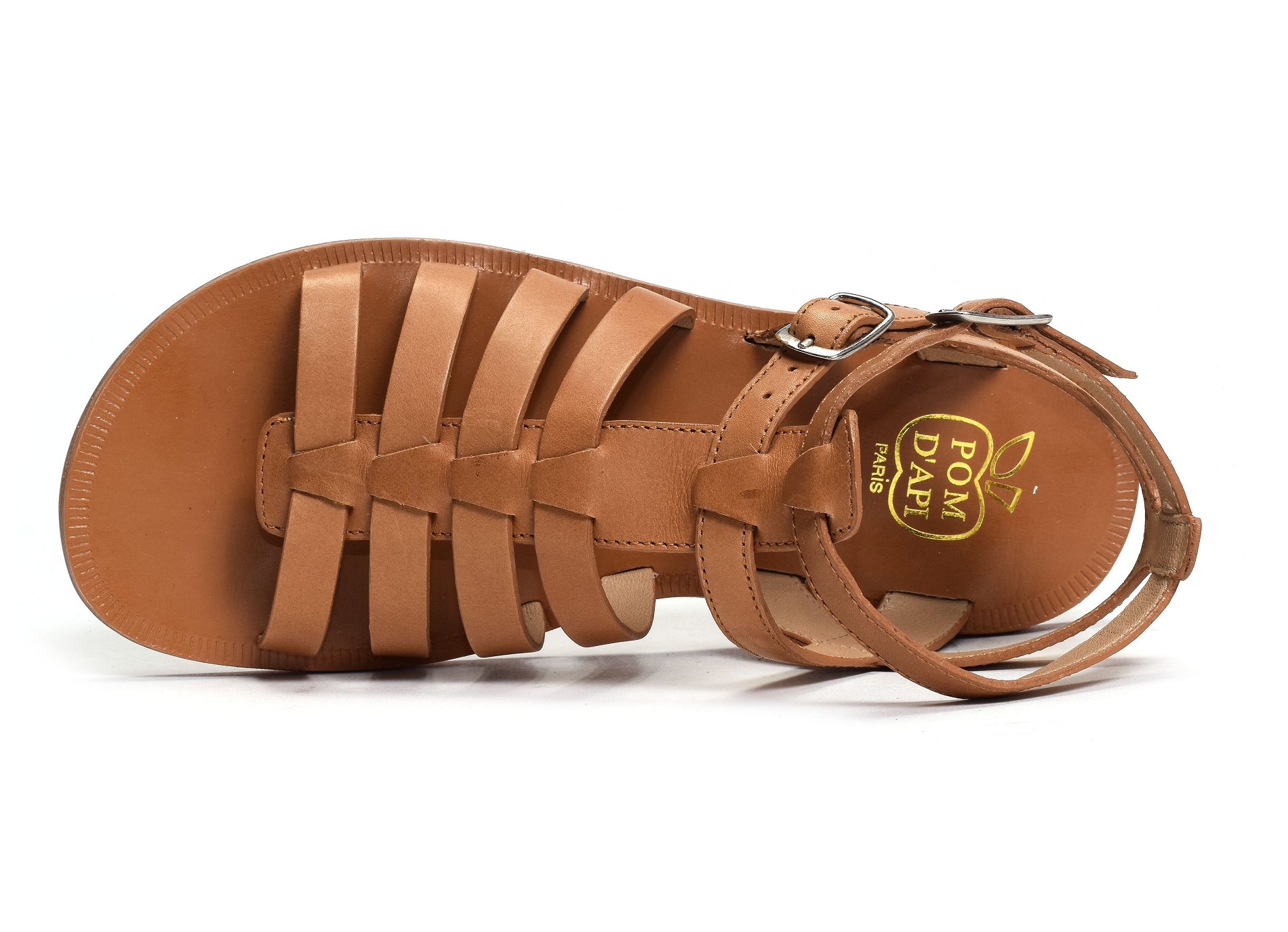 Plagette gladiator camel