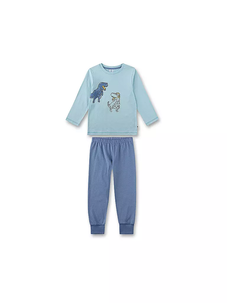 SANETTA Jungen Pyjama hellblau