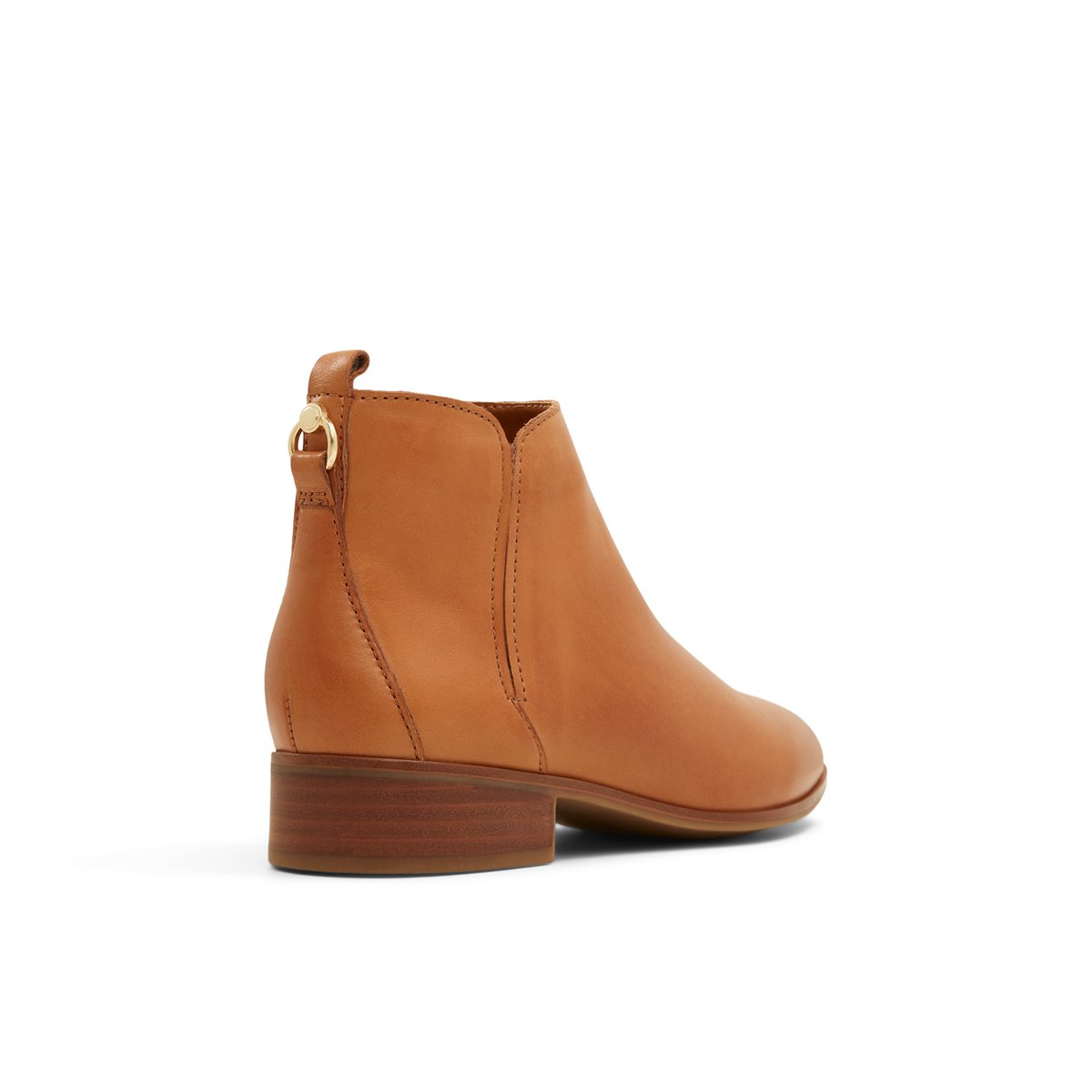 LUCA FERRI-Verita-Bottillon - Talon Bloc - Cognac