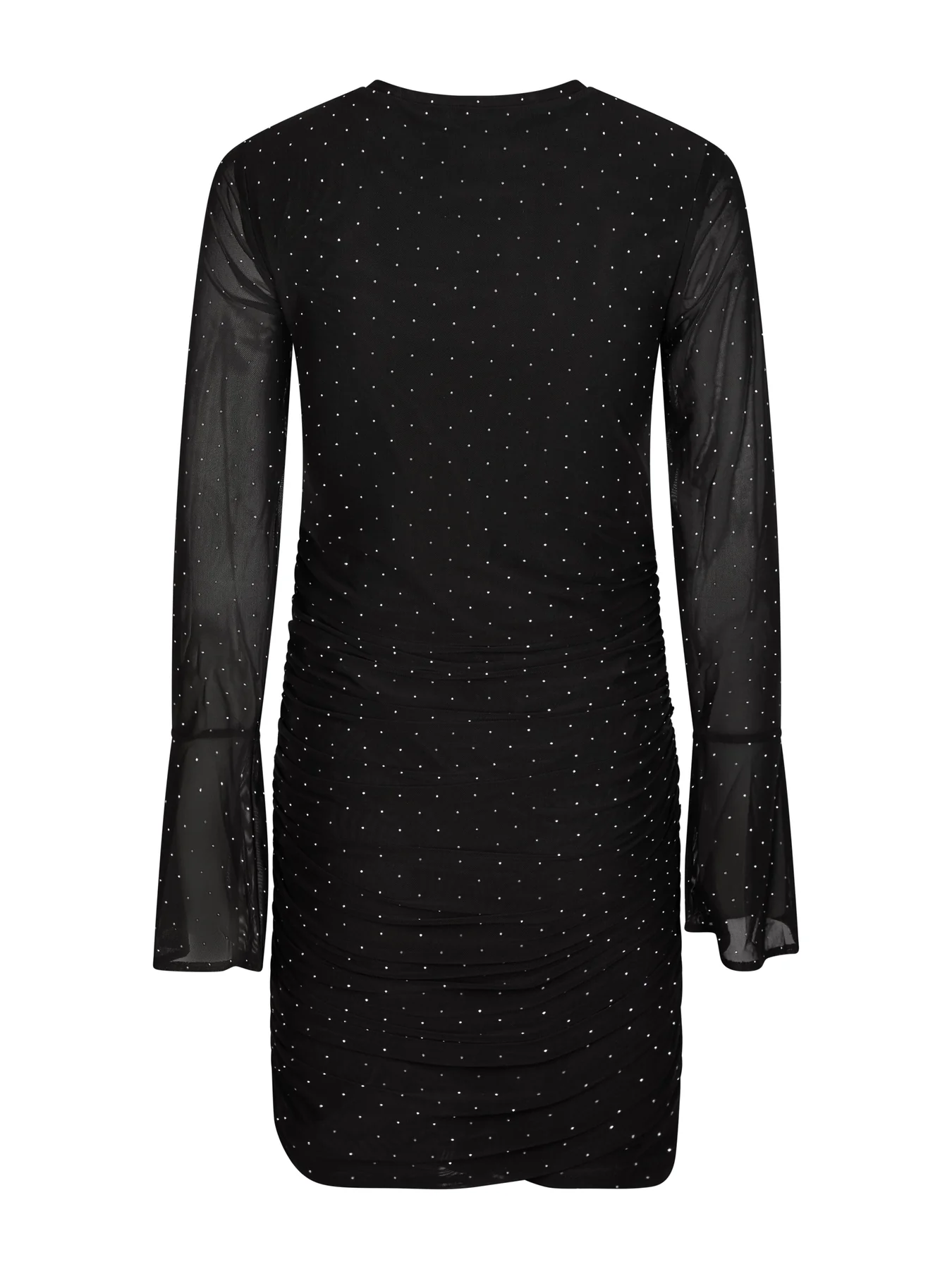 Neo Noir Shally Smoke Mesh Dress