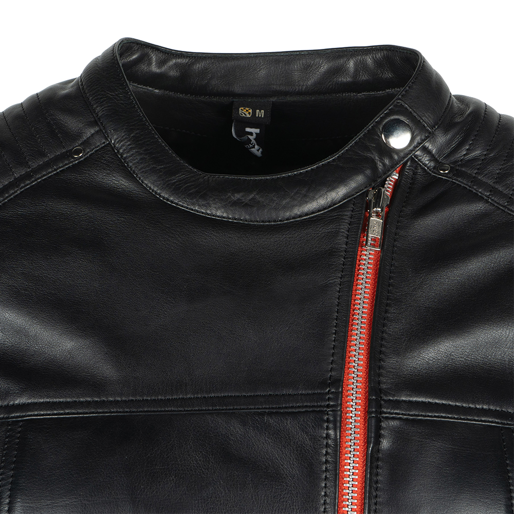 Helstons - Blouson femme Cher Cuir Soft Noir