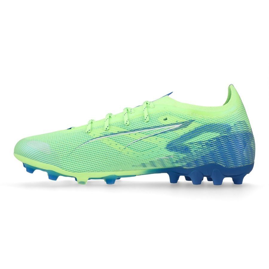 PUMA Ultra 5 Ultimate MG Lights Out - Fizzy Apple/Blanc/Bleu