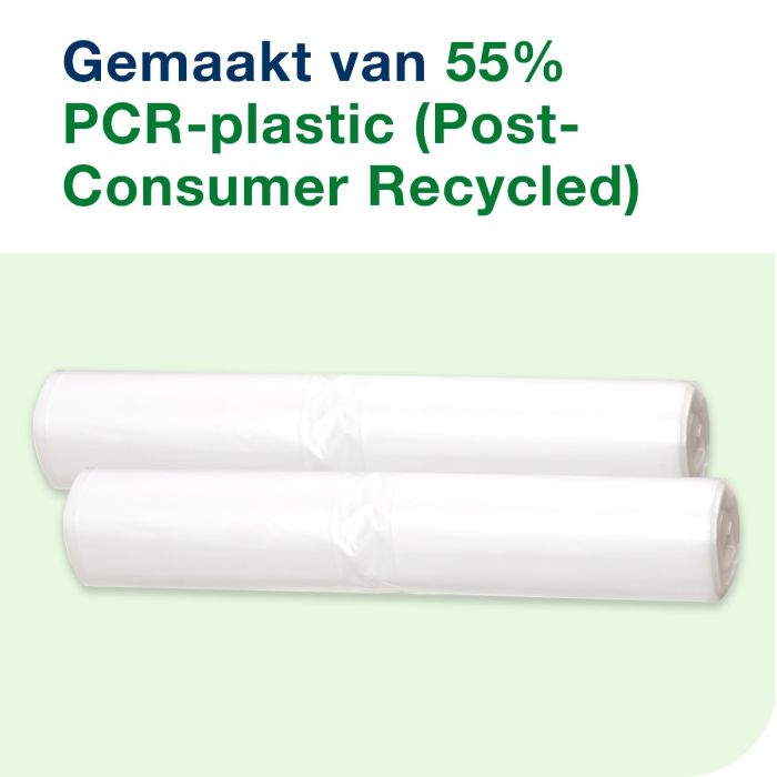 Tork 204060 B1 Afvalzakken 50 liter transparant 90x35x27cm à 250 stuks (204060)