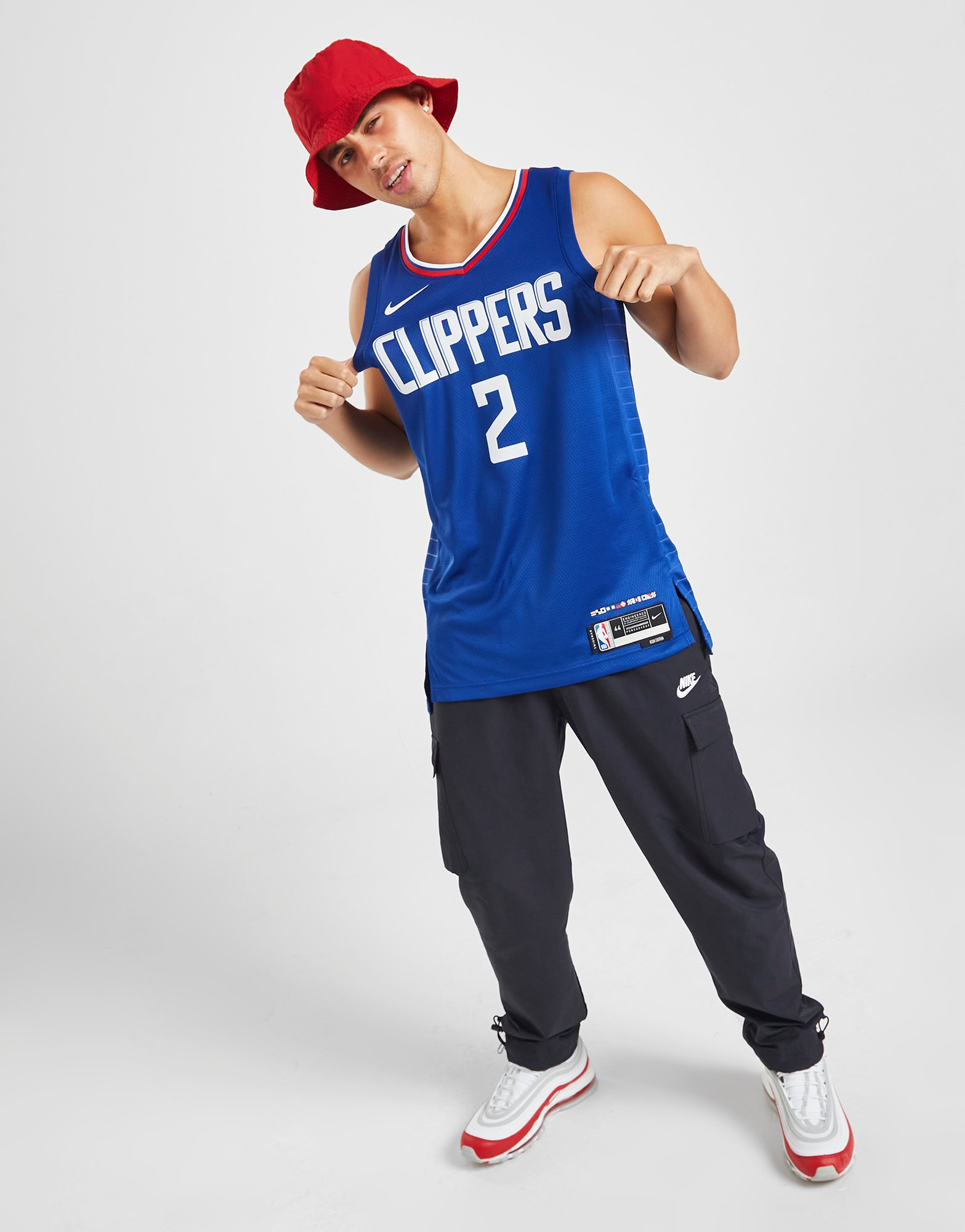 Nike Maillot NBA LA Clippers Leonard #2 Swingman Homme
