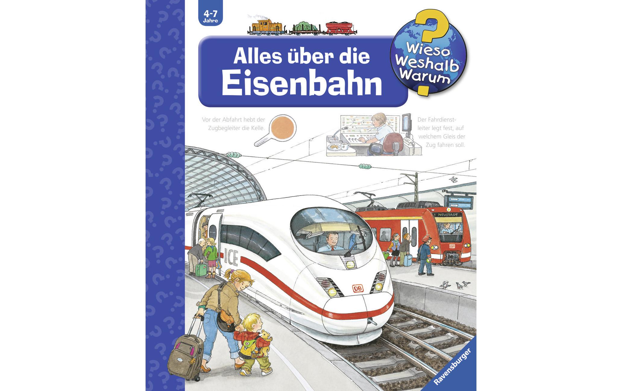 Kinder-Sachbuch WWW Alles über die EisenbahnKlappbuch