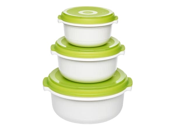 EMSA 509741, Sett, Rund, Grønn, Hvit, Polypropylen (PP), Tyskland, 500 ml