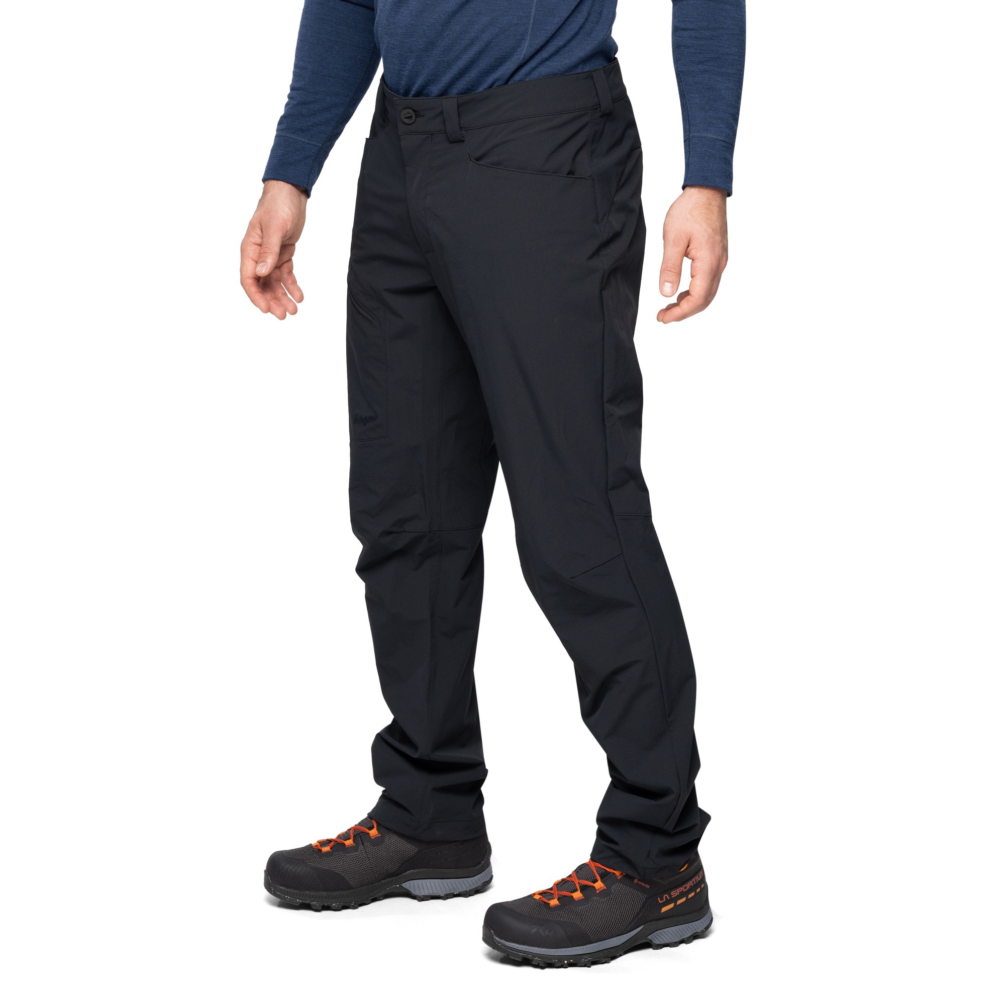Vaagaa Light Softshell Pants Herre Black
