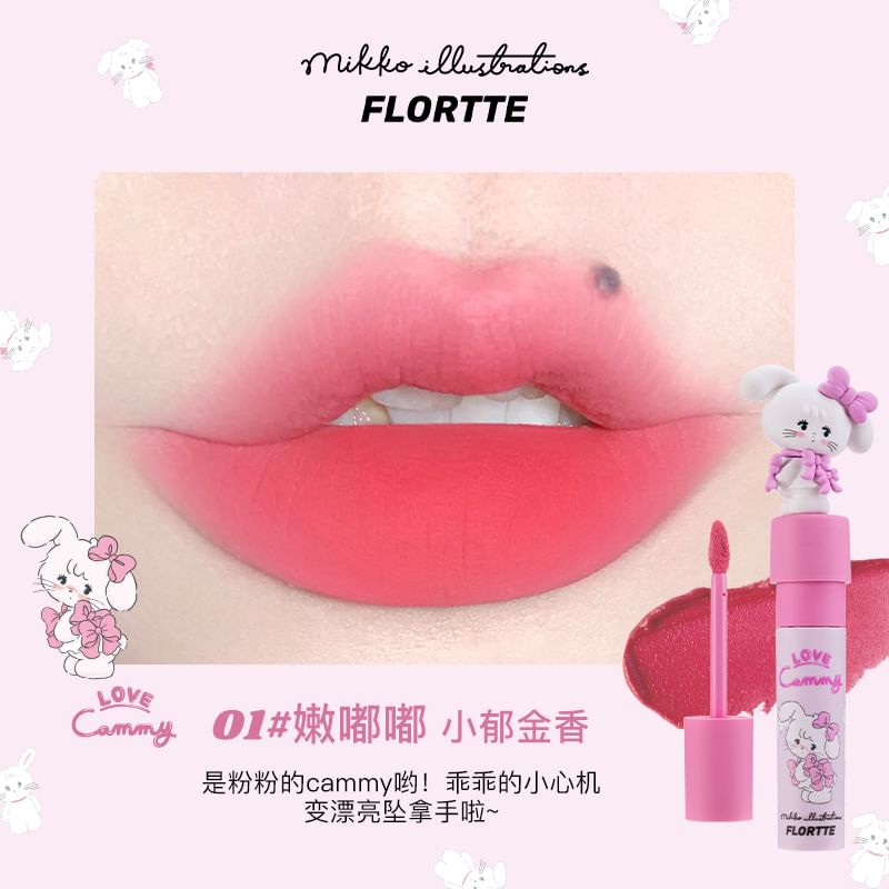 FLORTTE - LIMITED EDITION LIP CRÈME - 4 kleuren