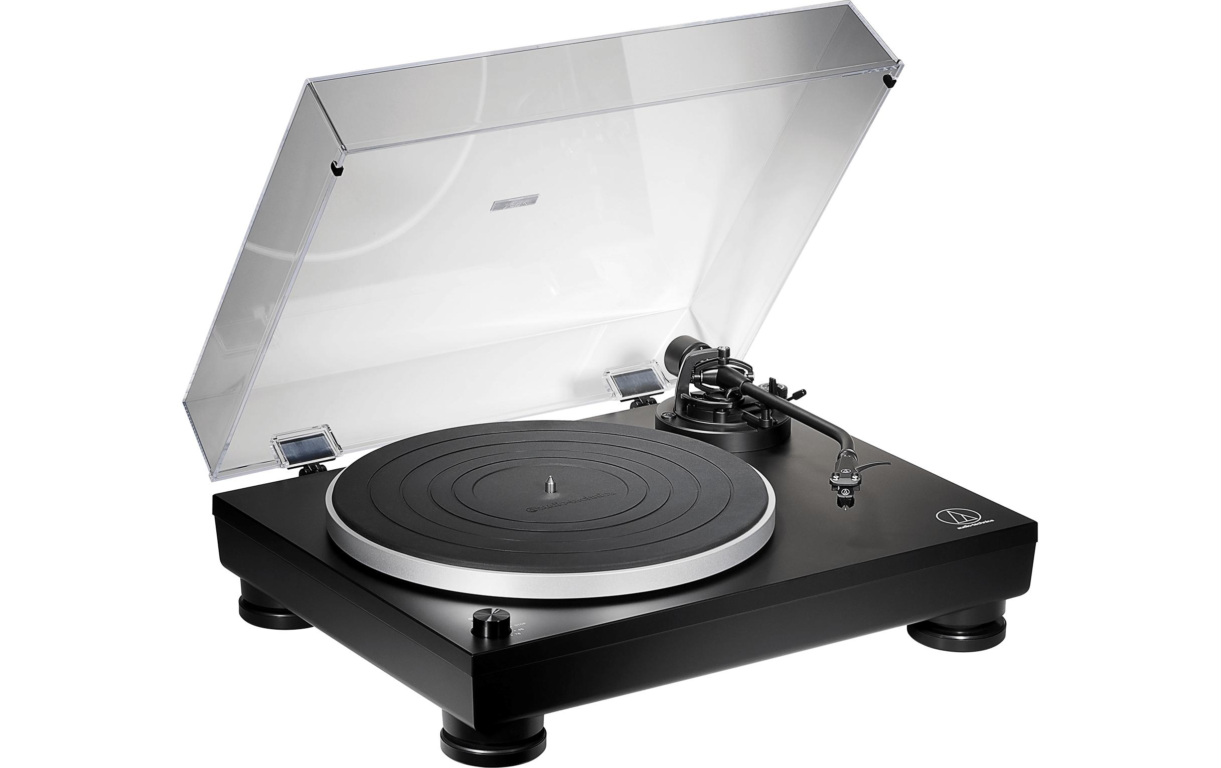 Plattenspieler AT-LP5X Schwarz<br>Manueller Hi-Fi-Plattenspieler mit Direktantrieb