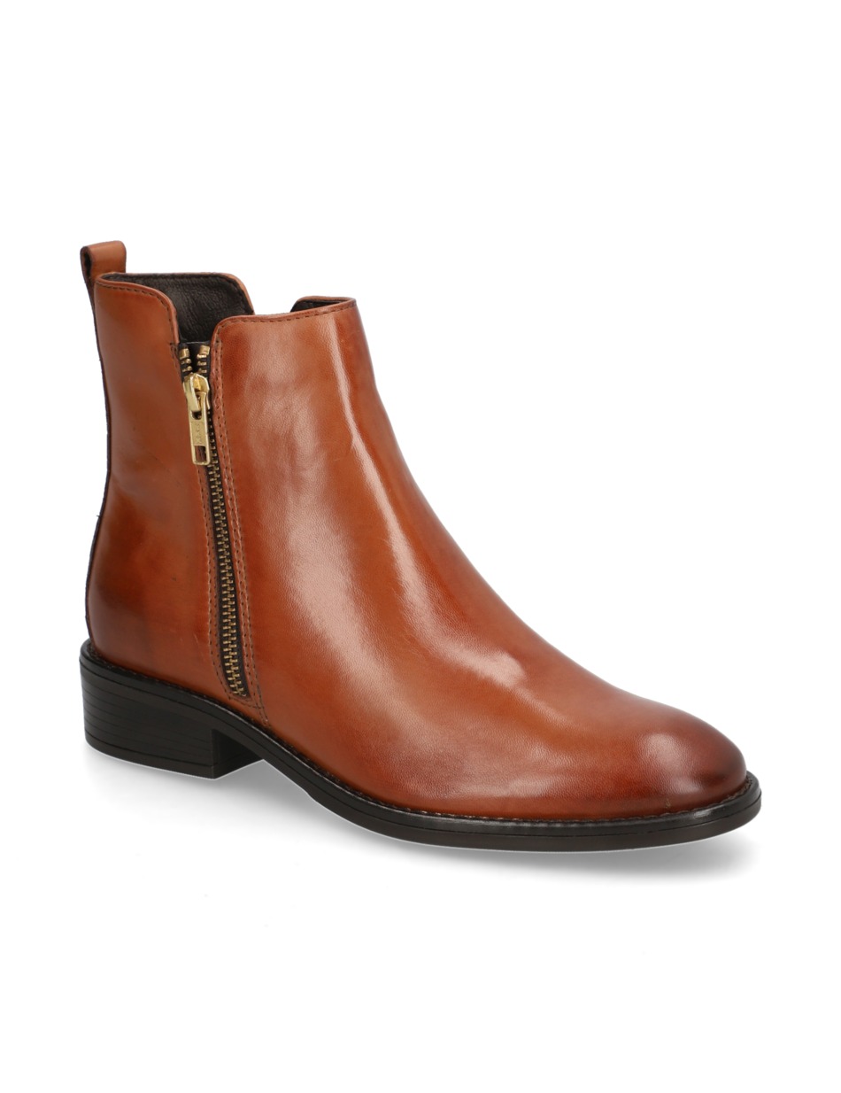 Glattleder Stiefelette