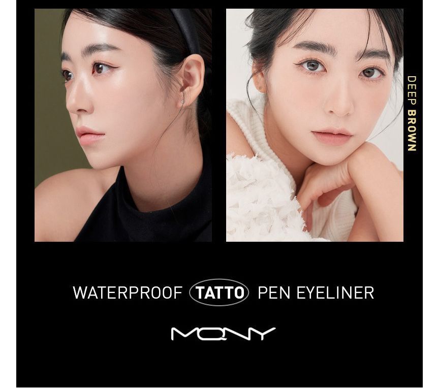 MACQUEEN - Waterdichte Tattoo Pen Eyeliner - 2 kleuren