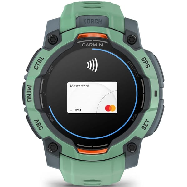Montre cardio GPS GARMIN INSTINCT 3 45 MM AMOLED N EO TROPIC BEZEL W/ NEO TROPIC BND