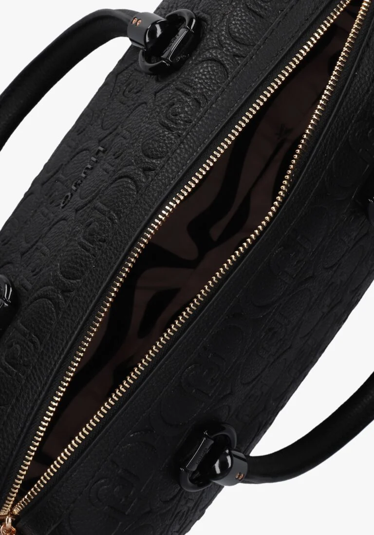 LIU JO zwarte liu jo handtas ecs m satchel aa4155