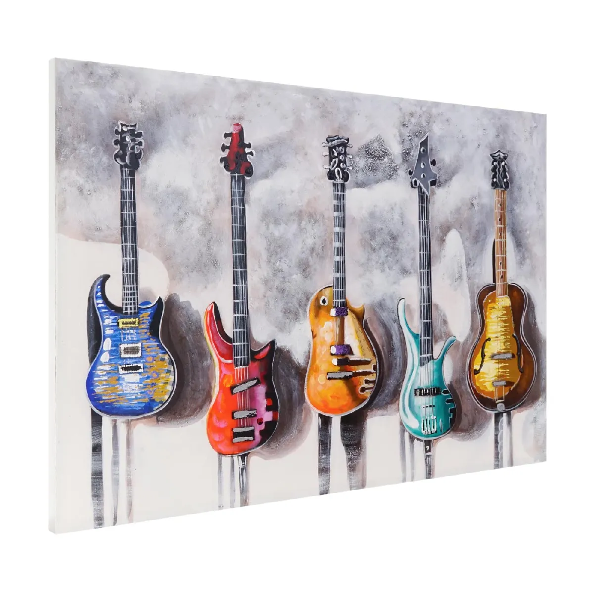 Decoshop26 Motif Guitares - 120x80 cm