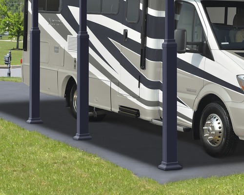 Palram enkele carport – Canopia Alpine 5000 359 x 507 cm antraciet