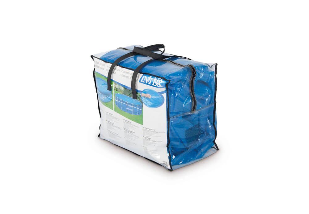 Intex Solarabdeckplane für Easy & Frame Pool # 457cm, Fertigungsmaß: ca. # 448cm