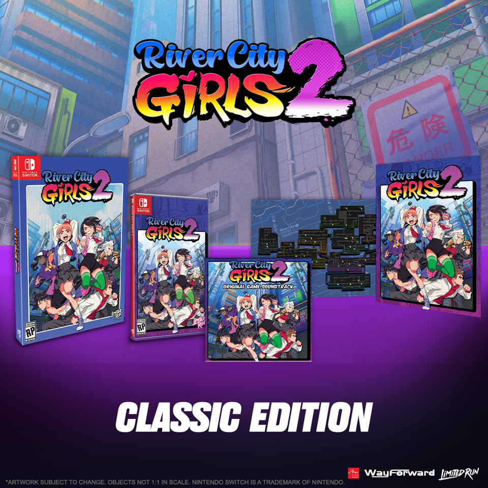River City Girls 2 - Classic Edition (Limited Run) (Import)- Nintendo Switch