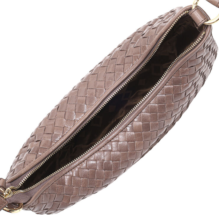 ADAX Salerno shoulder bag Marlin Taupe