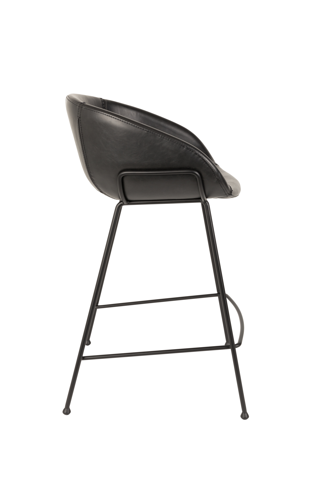 Barkruk Feston (zithoogte 65 cm) zwart - set van 2