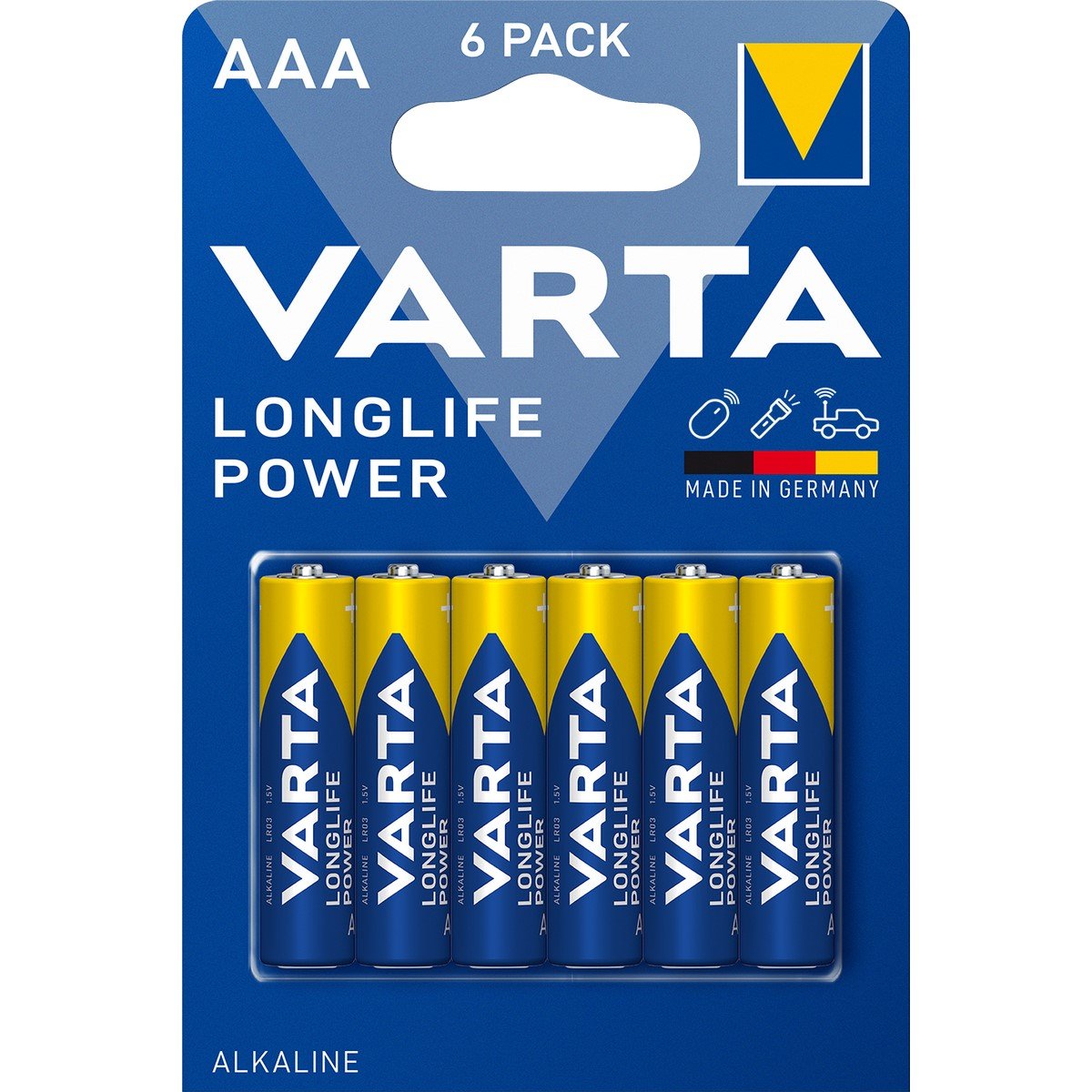 Piles Longlife Power LR03 X6