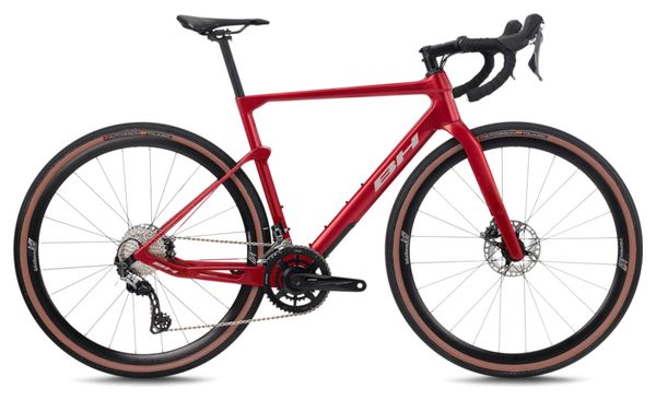 Gravel Bike BH Gravel X Carbon 3.5 Shimano GRX 2x11V 700 mm Rouge 2024