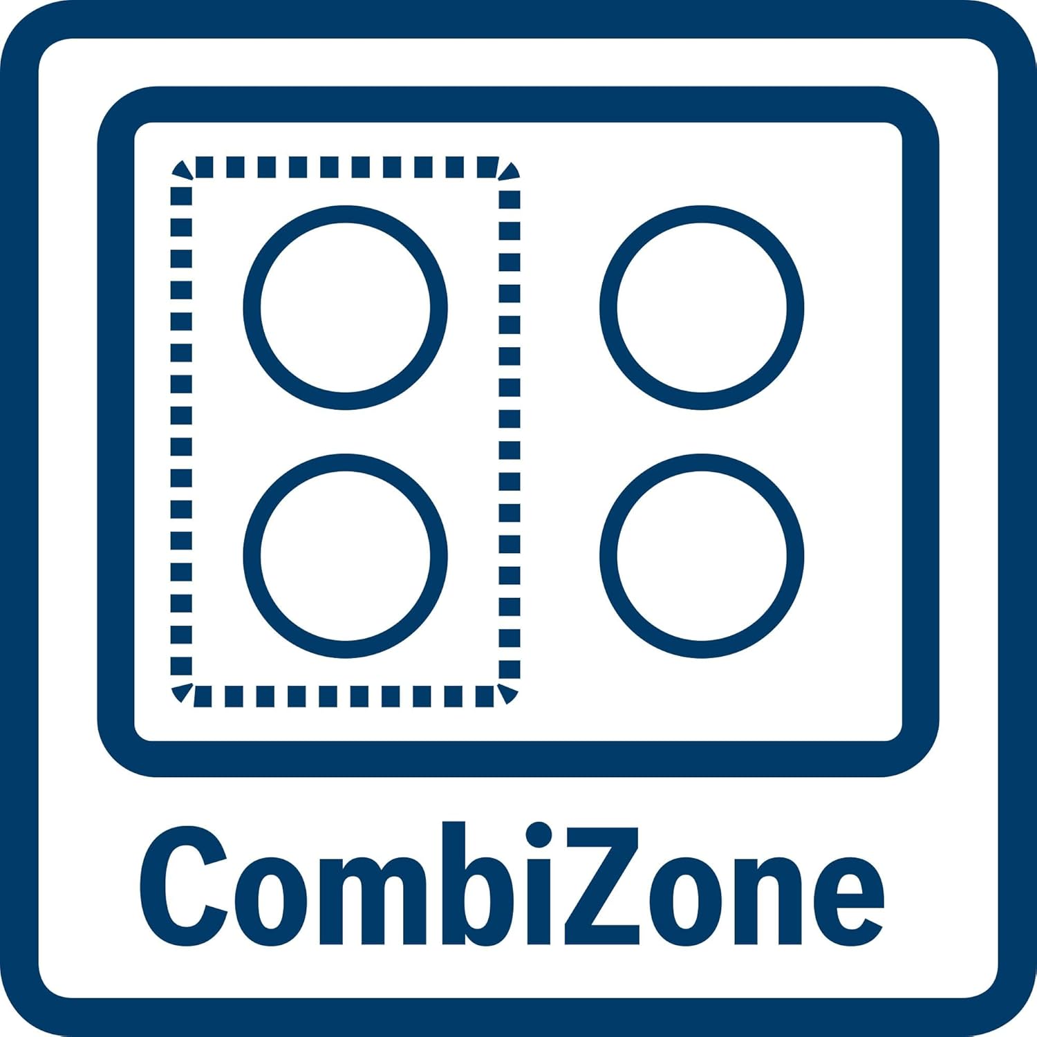 Bosch PVS845HB1E Serie 6 Smartes Induktionskochfeld (autark), 80 cm breit, Kombination zweier Kochzonen, 28 cm große Induktions-Kochzone, Umlaufender Rahmen, Kochfeldbasierte Haubensteuerung