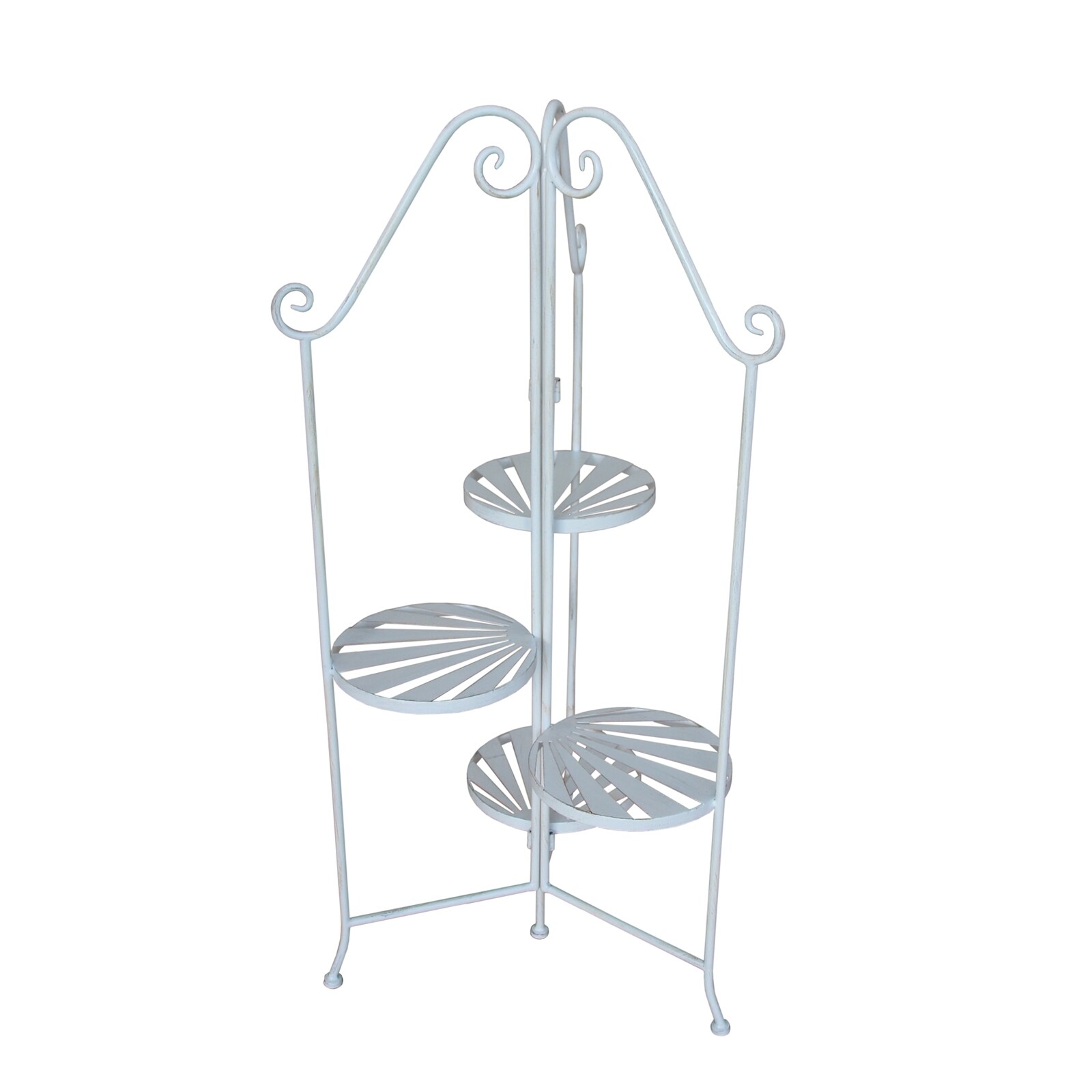 HTI-Living Pflanzenständer Blumentreppe 4 Ebenen Celia