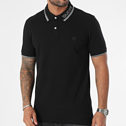 Polo Manches Courtes M4RP60-K7O64 Noir