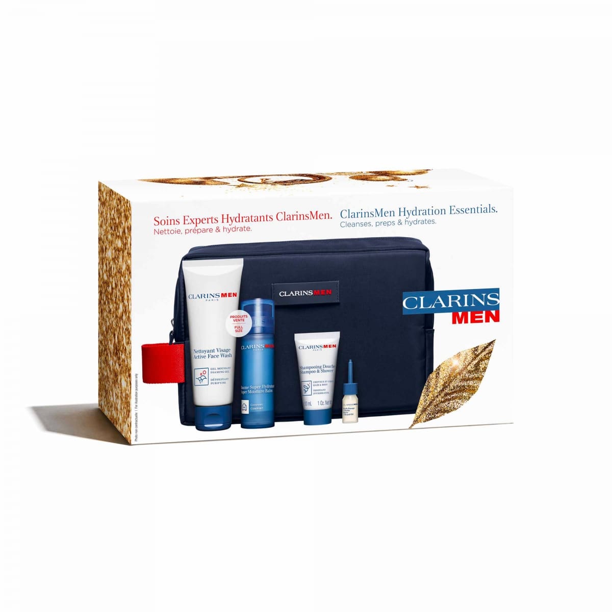 ClarinsMen Baume Super Hydratant et Nettoyant Exfoliant ClarinsMen Baume Super Hydratant et Nettoyant Exfoliant Coffret Soin