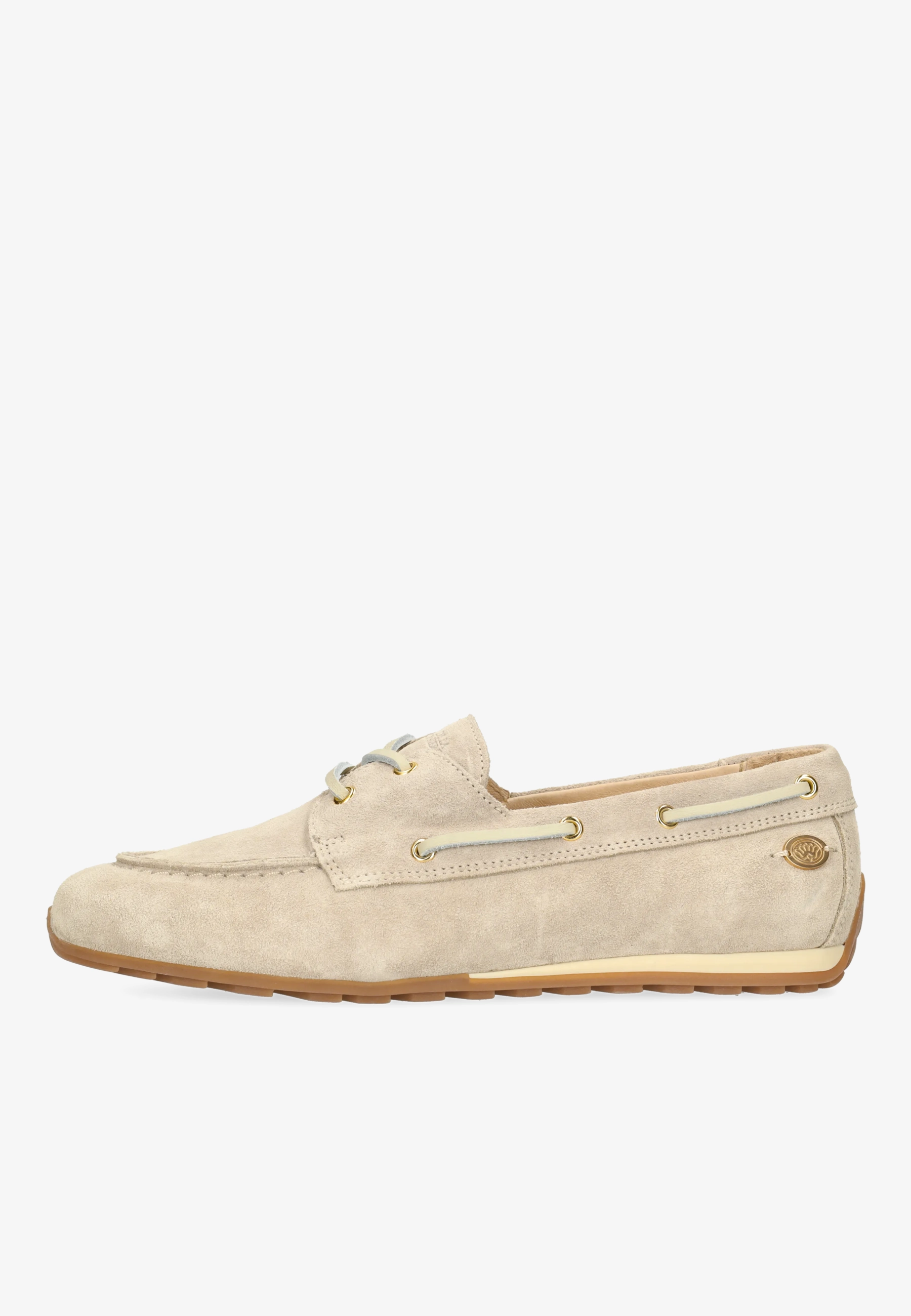 UTA MOCCA Moccasin suede Beige