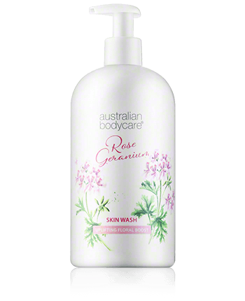 Australian Bodycare Skin Wash Rose Geranium 500ml