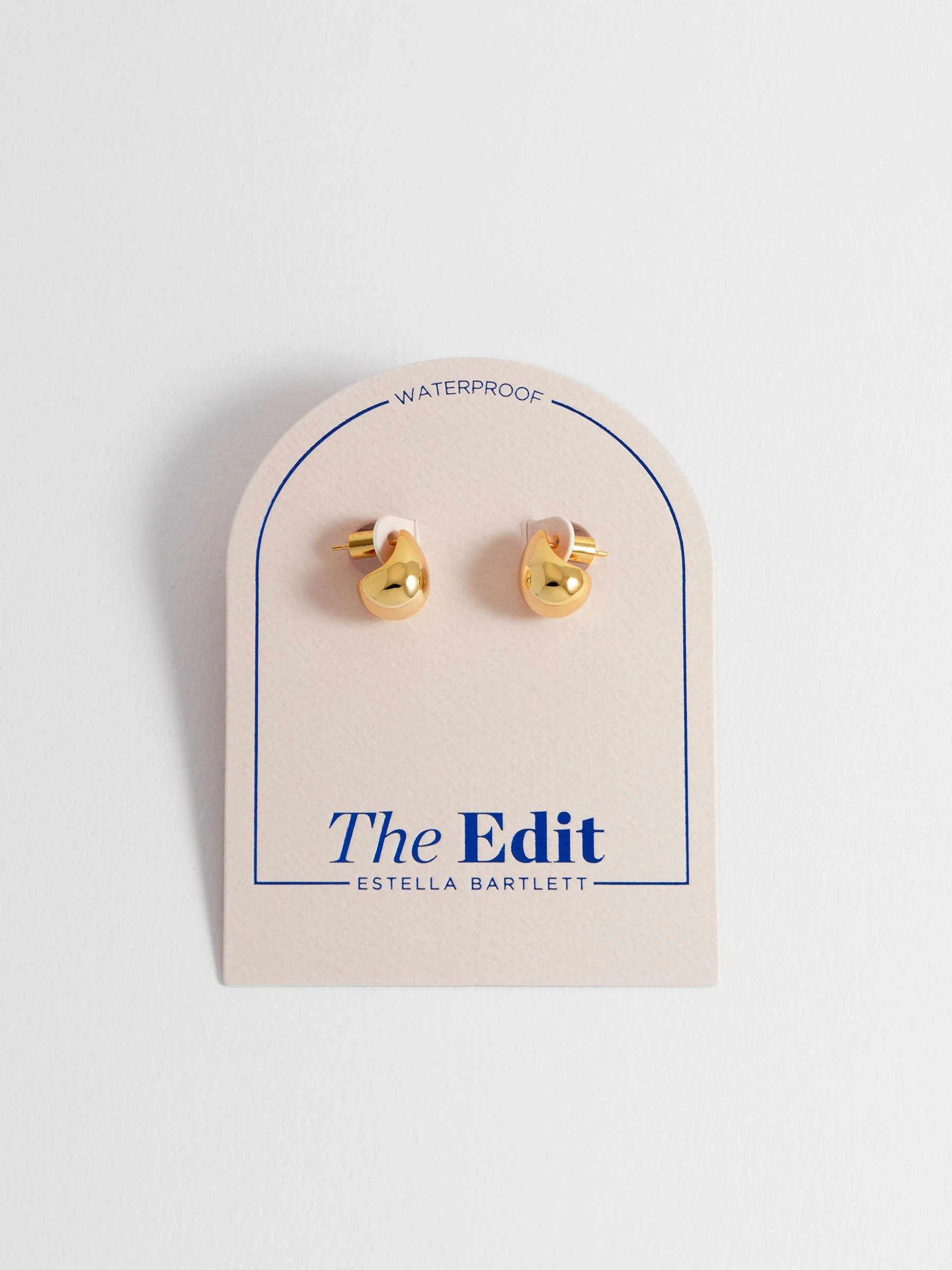 Estella Bartlett Tone Mini Teardrop Earrings