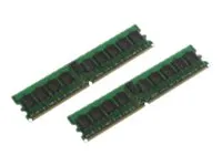 CoreParts - DDR2 - sæt - 8 GB: 2 x 4 GB - DIMM 240-pin - 400 MHz / PC2-3200 - registreret - ECC - for IBM eServer xSeries 260; Lenovo BladeCenter HS20; JS21; System x38XX; x3950; x3950 E