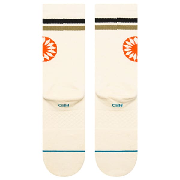 Chaussette STANCE SUN DIAL CREW CREAM