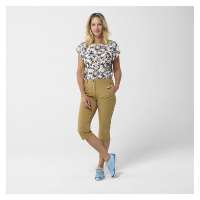 Pantalon 3/4 Lafuma Active Knee P Jaune Femme