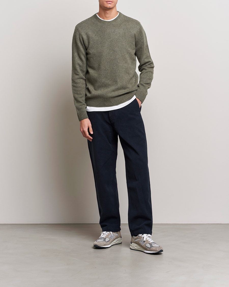 Colorful Standard Classic Merino Wool Crew Neck Dusty Olive