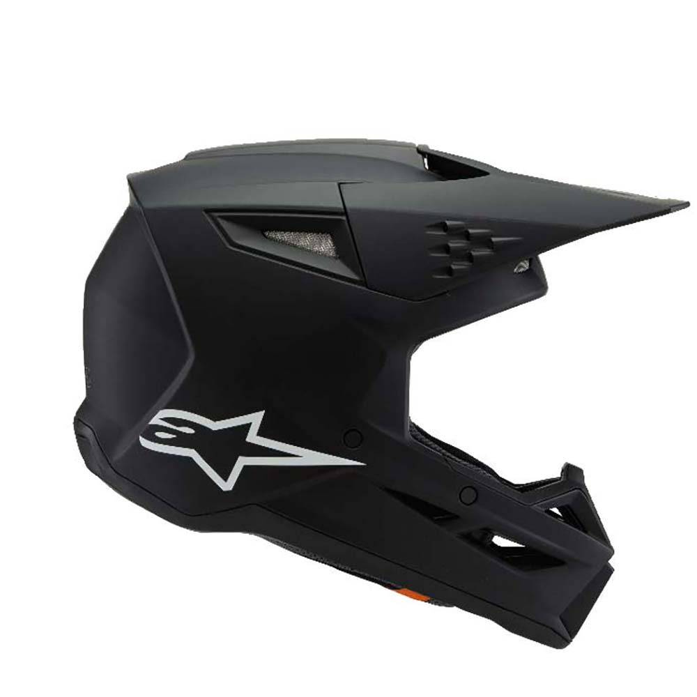 Alpinestars - Casque enfant Youth S-M3 Solid Noir Mat
